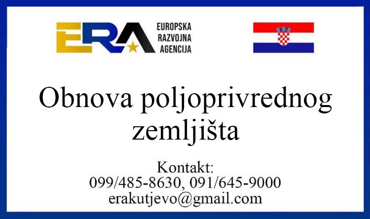Obnova poljoprivrednog zemljišta i proizvodnog potencijala