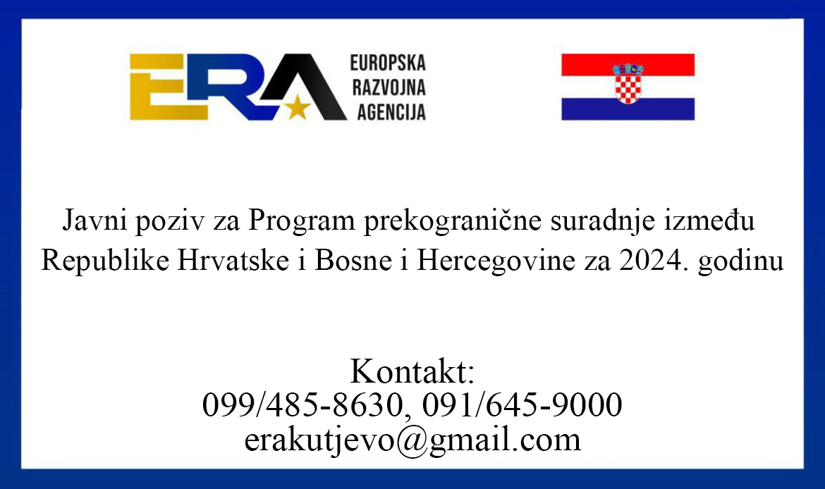 Javni poziv za Program prekogranične suradnje između Republike Hrvatske i Bosne i Hercegovine za 2024. godinu
