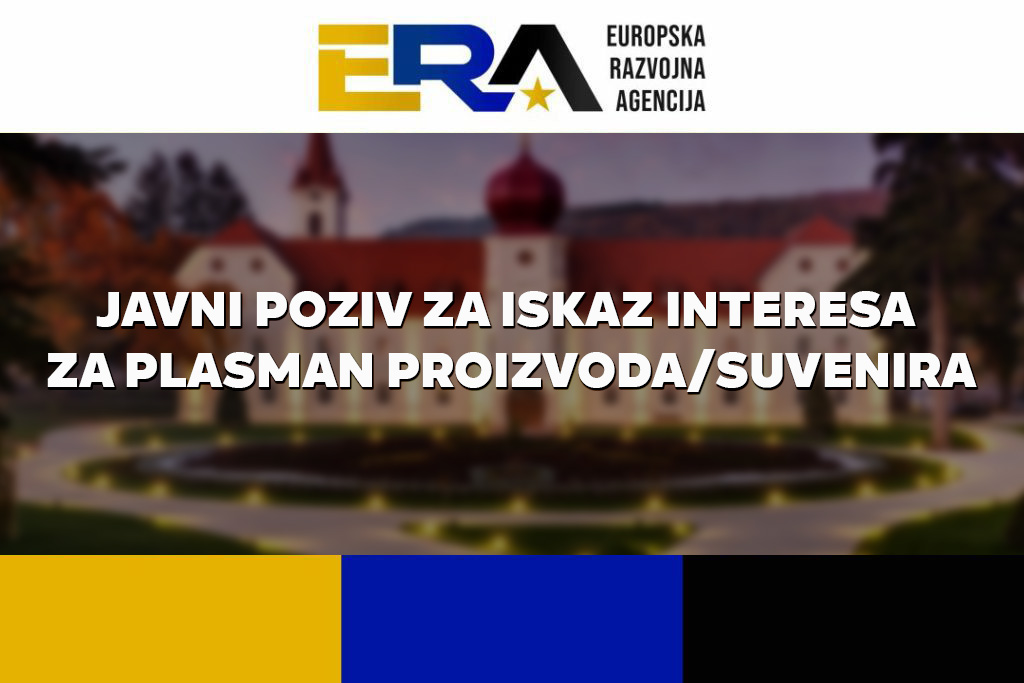 Javni poziv za iskaz interesa za plasman proizvoda/suvenira