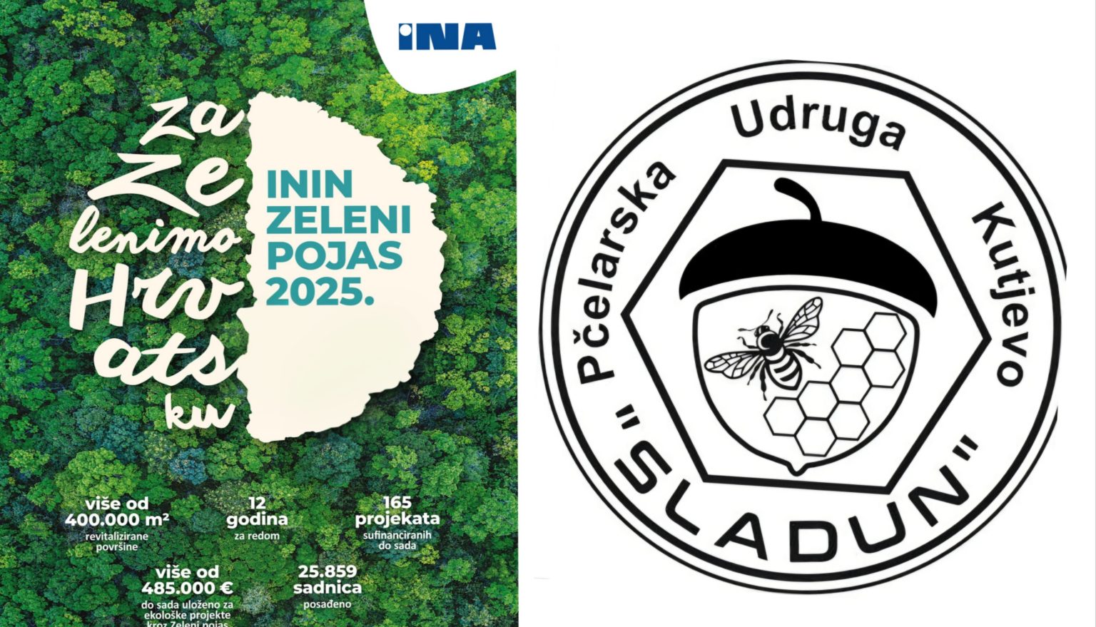Projekt ˝Kutjevo – nektar Grad˝ među 14 odabranih projekata u sklopu 12. INA Zelenog pojasa 2025.