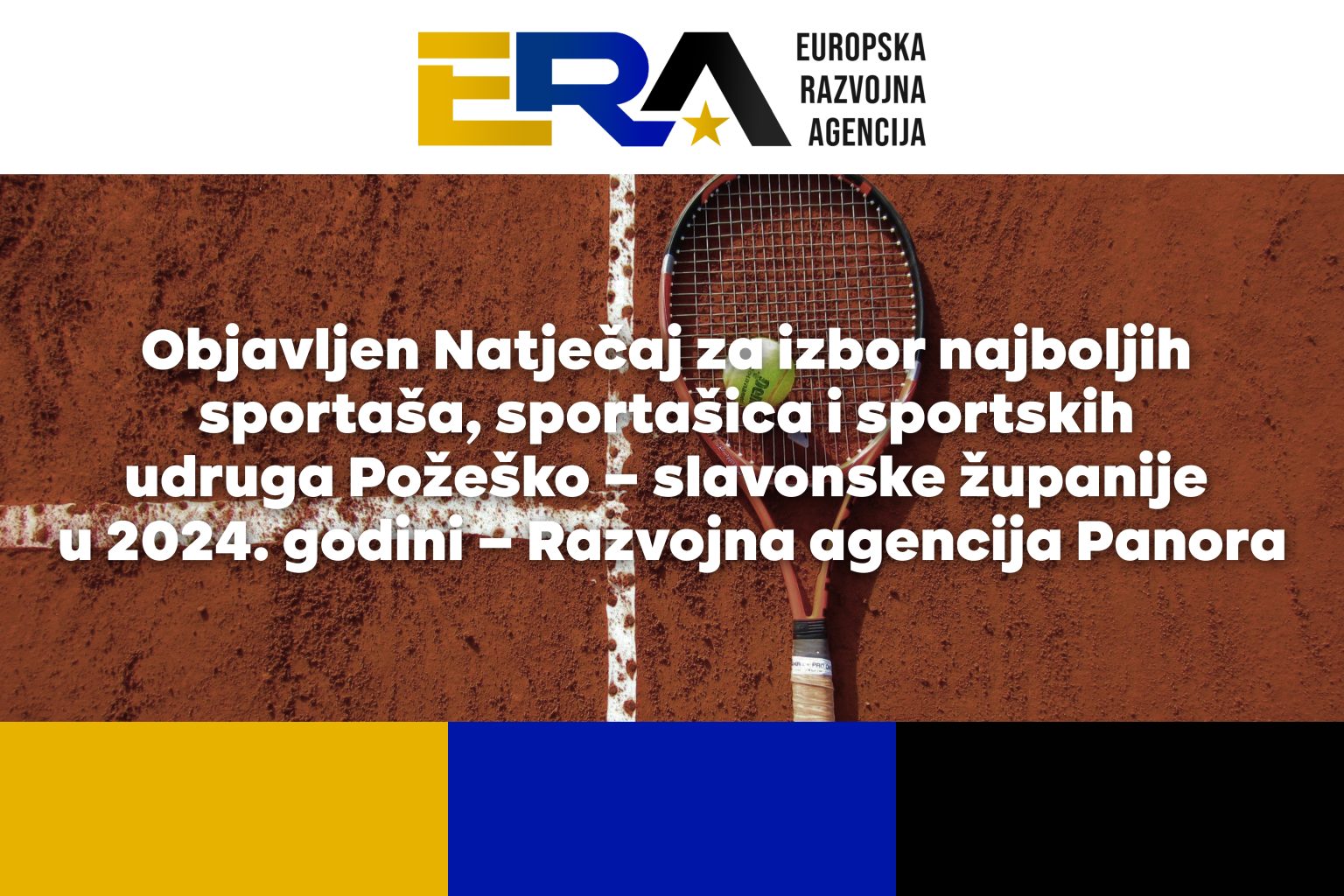 Natječaj za izbor najboljih sportaša, sportašica i sportskih udruga Požeško – slavonske županije u 2024. godini