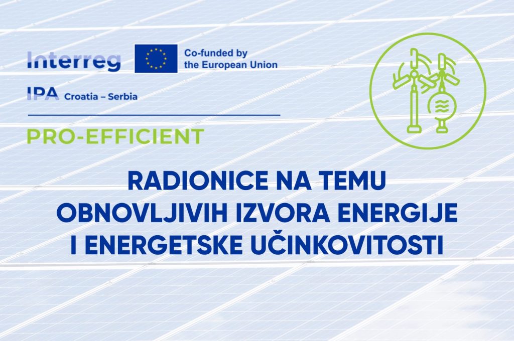 Održane radionice na temu obnovljivih izvora energije i energetske učinkovitosti