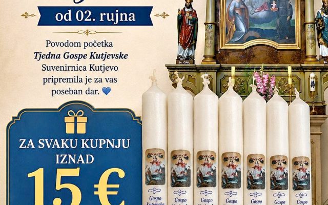 Darivanje povodom Tjedna Gospe Kutjevske