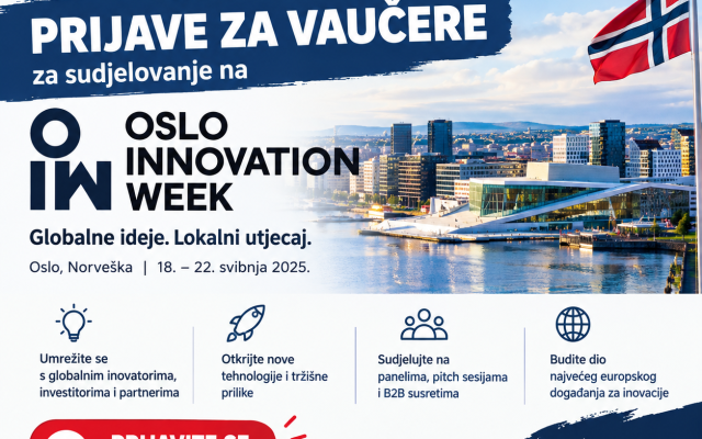 Prijave za vaučere za Oslo Innovation Week